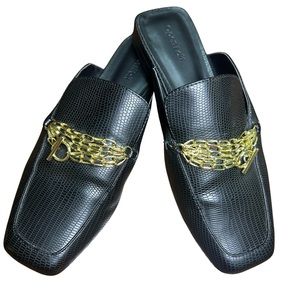 Nordstrom Open Edit Flat Mule, Size 7.5